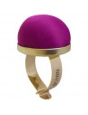 Bracelet porte épingles violet