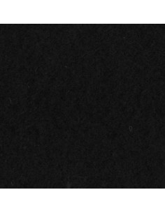 Feutrine de laine 30x45cm Noir